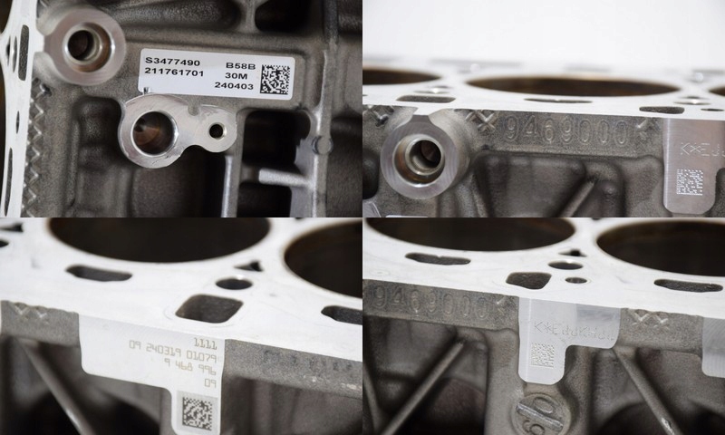 фото №11, Bmw g60 g61 f70 f05 xm g09 b58b30s блок dół поршні wał колінчастий двигун b58x