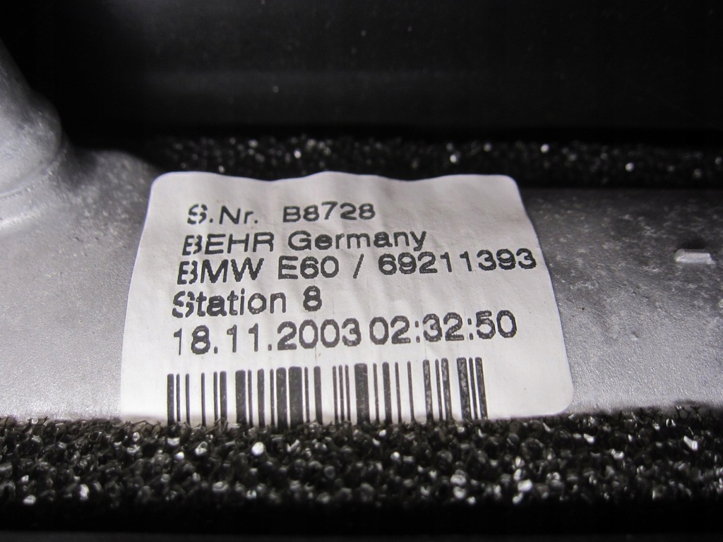 фото №9, Bmw 5 e60 e61 523 528 отопитель кондиционера 6911757 6921139 6924898