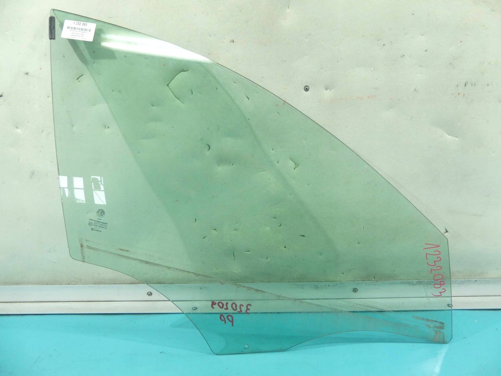 фото №1, Стекло дверь перед правая alfa romeo giulietta