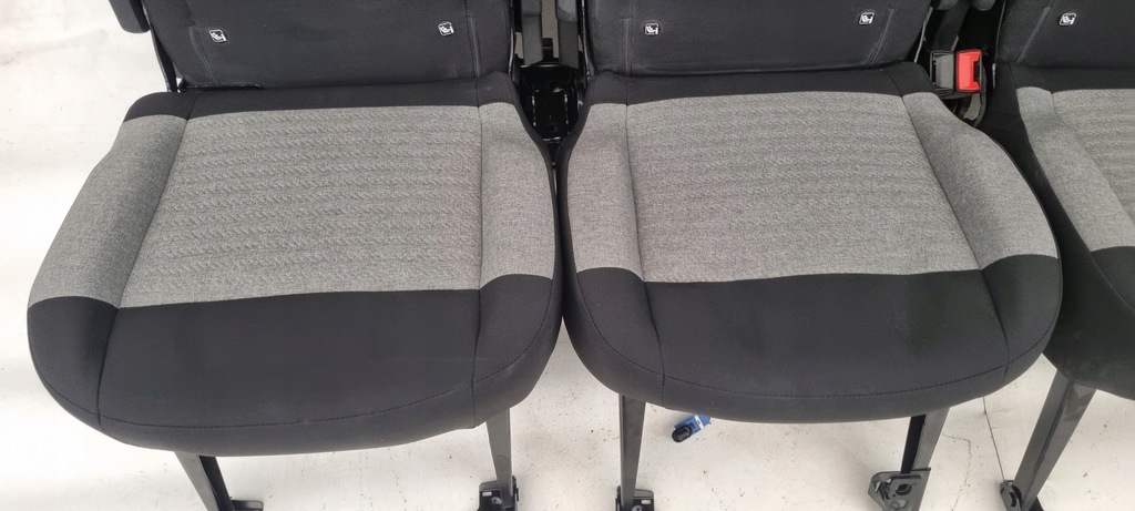фото №5, Berlingo iv 4 rifter combo сиденья сиденье заднее сиденье 3x1