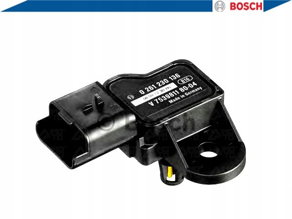 фото №2, Датчик давления воздуха - труба впускная [bosch]