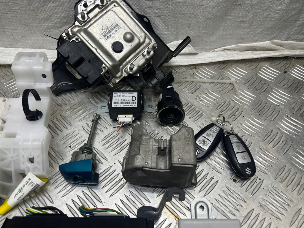 фото №6, Suzuki vitara iii 1.6b набір стартовий бортовий комп'ютер imo ключ запуск стоп