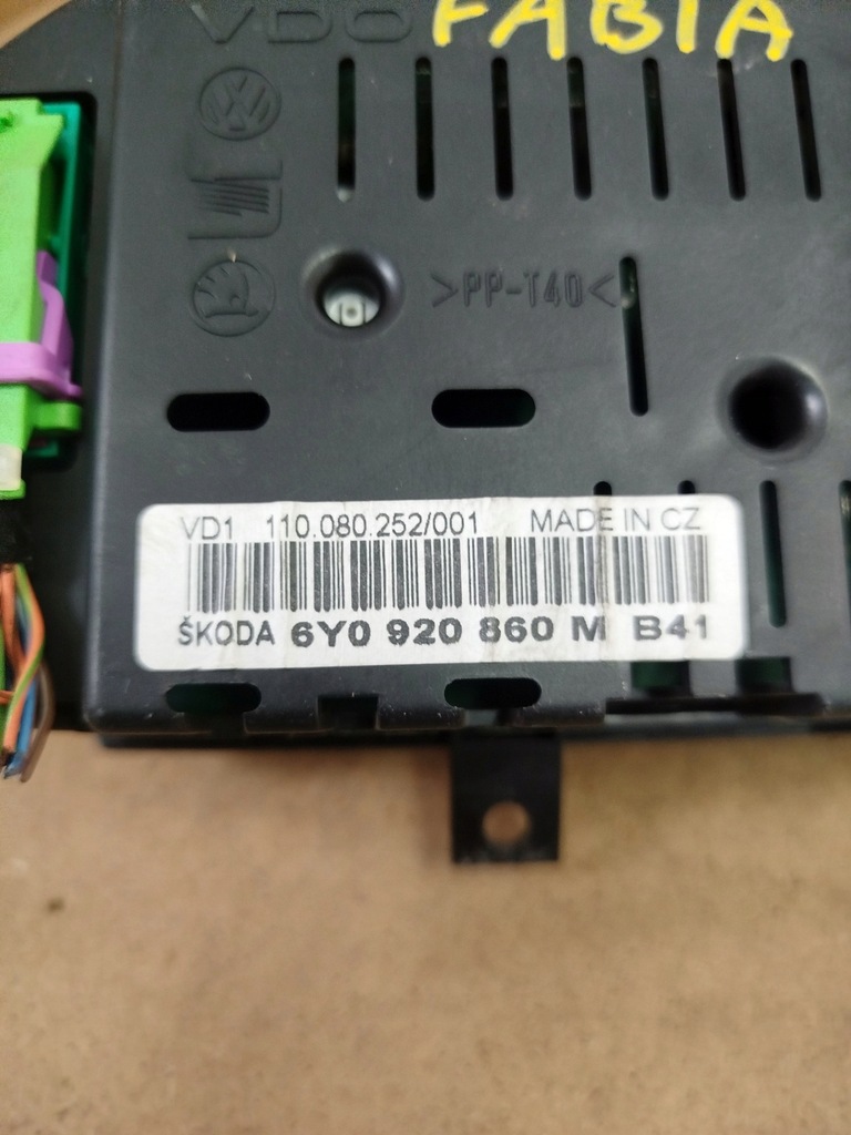 фото №6, Лічильник спідометр skoda felicia 6y0920860m