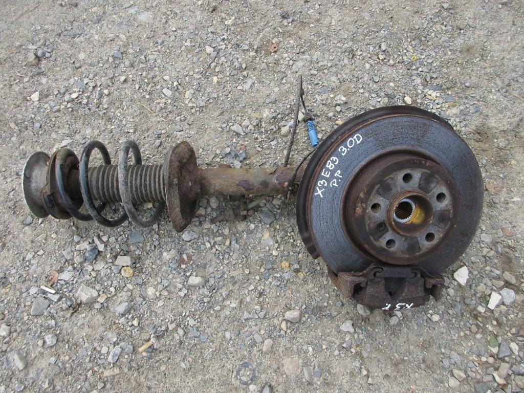 фото №1, Поворотный кулак амортизатор mcperson перед правая правый bmw e83 x3 3.0 d