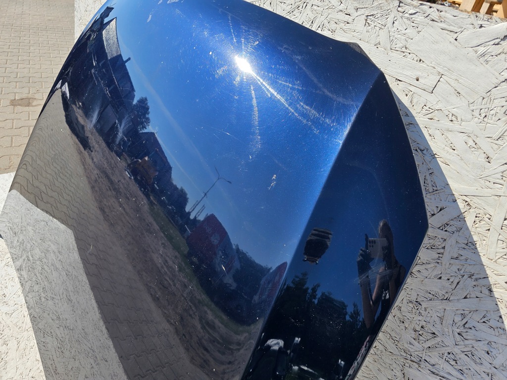 фото №6, Q5 8r капот перед передняя granatowa lz5a