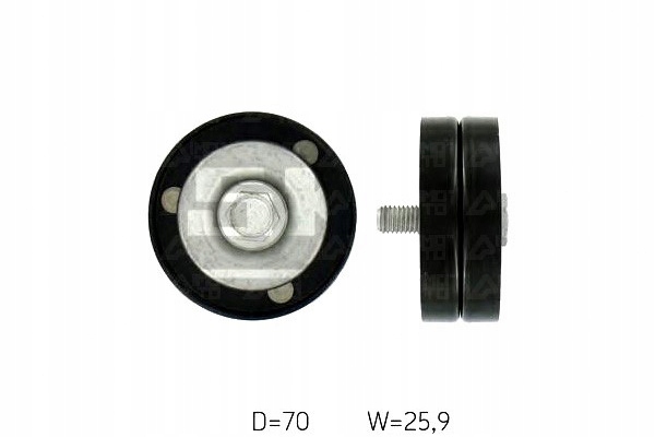 фото №2, Skf ролик ремінь chrysler voyager iv 2.5 crd rg. r