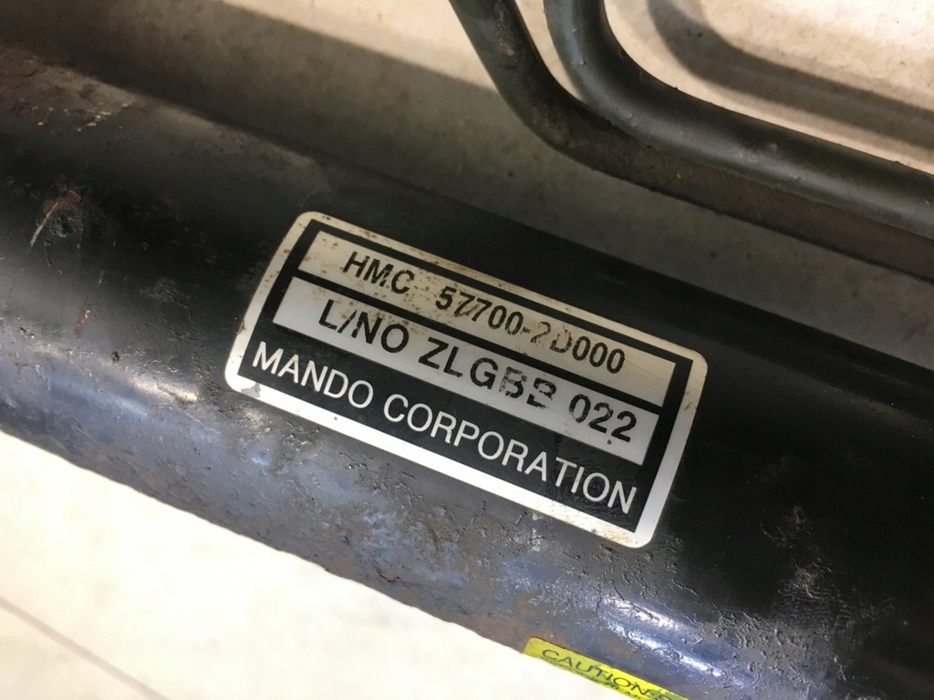 фото №9, Трансмісія рейка рульова elantra iii 57700-2d000