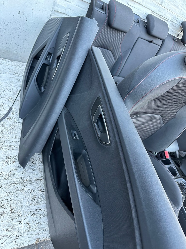 фото №7, Leon iii lift fr kombi сиденья обивка