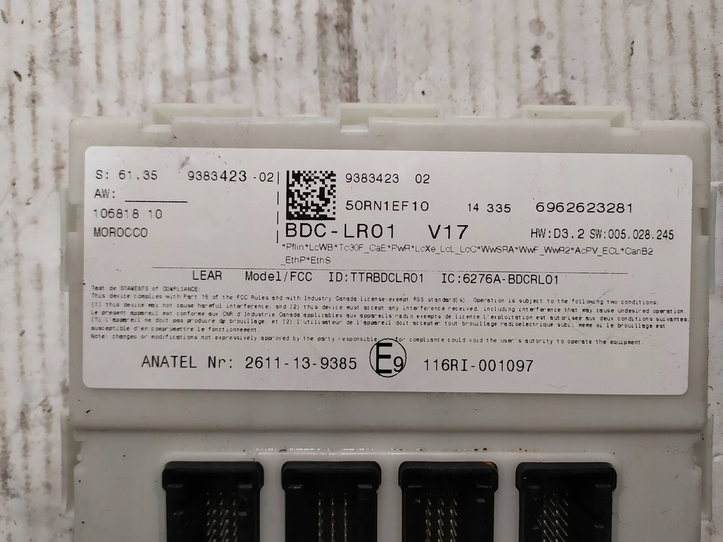 фото №10, Модуль fem коробка предохранителей bmw f15 x5 f16 x6 9383423