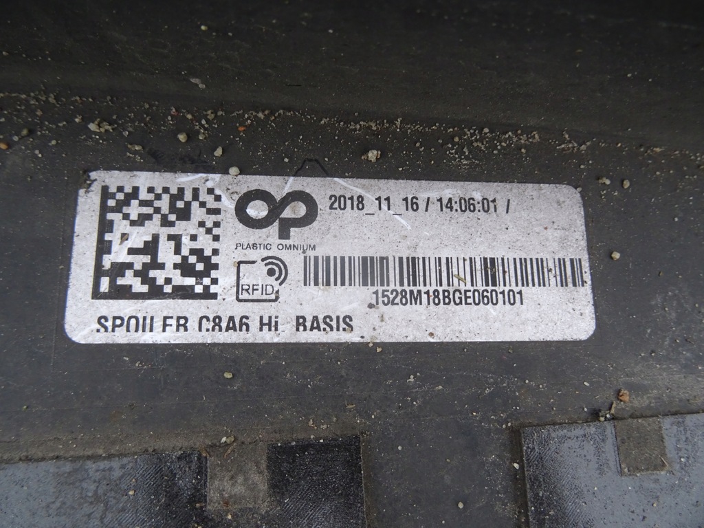 фото №10, Audi a6 c8 18- 4k0 спойлер диффузор бампера задняя