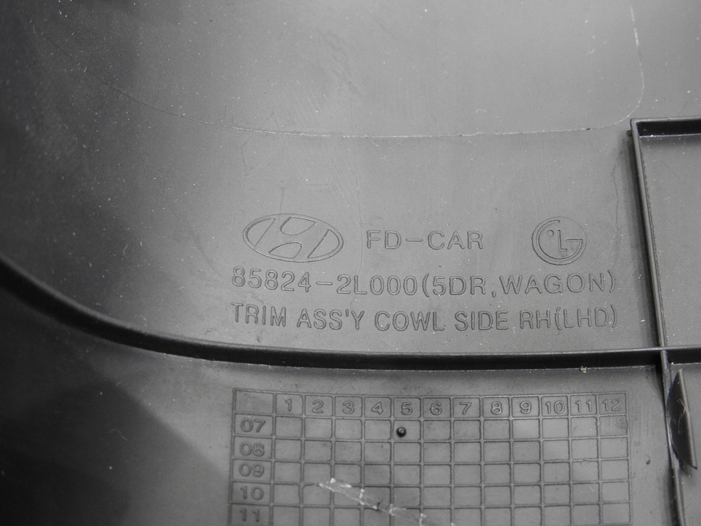 фото №7, Защита стойка порог правый перед i30 i