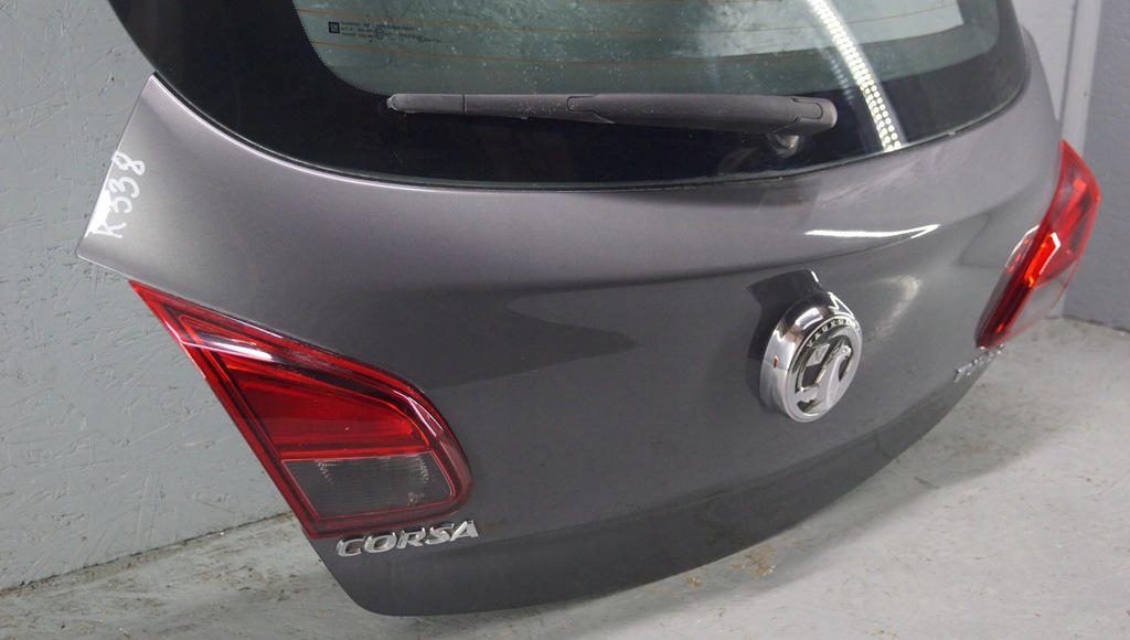 фото №14, Кришка багажника багажника задня opel corsa e 3d z195 спойлер opc
