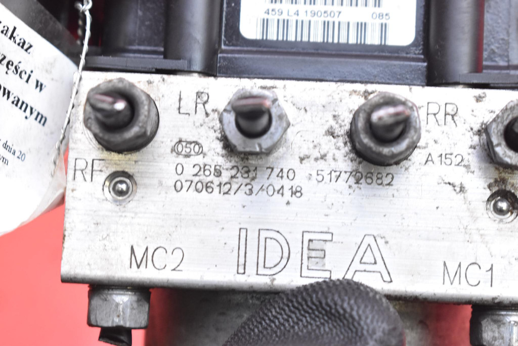 Купити Насос abs 51772682 fiat idea 1 i 1.3 multijet 90 km 03-20