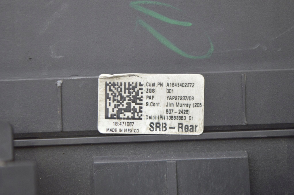 фото №7, Коробка предохранителей a1643402372 mercedes gl x164 3.0 cdi 224 km 06-09