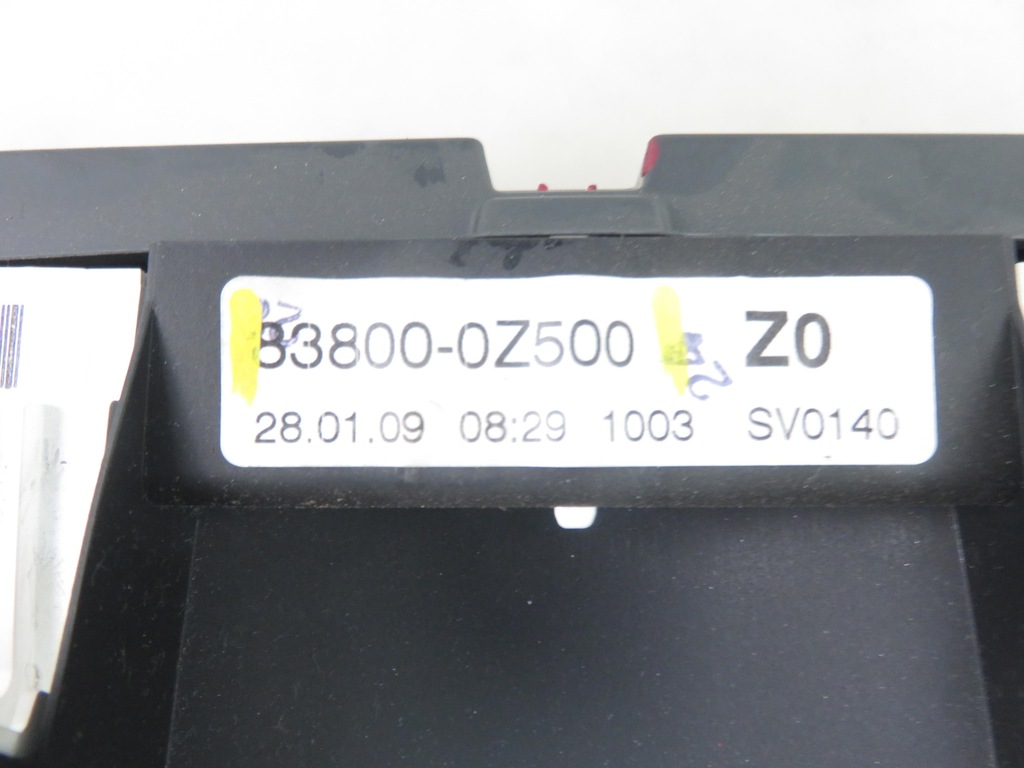 фото №6, Счетчик toyota auris i e15 1.4 d-4d 83800-0z500