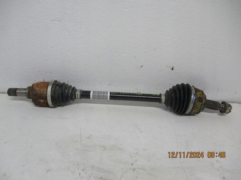 фото №1, Приводной вал левая передняя peugeot rifter 1,2thp 9677561480