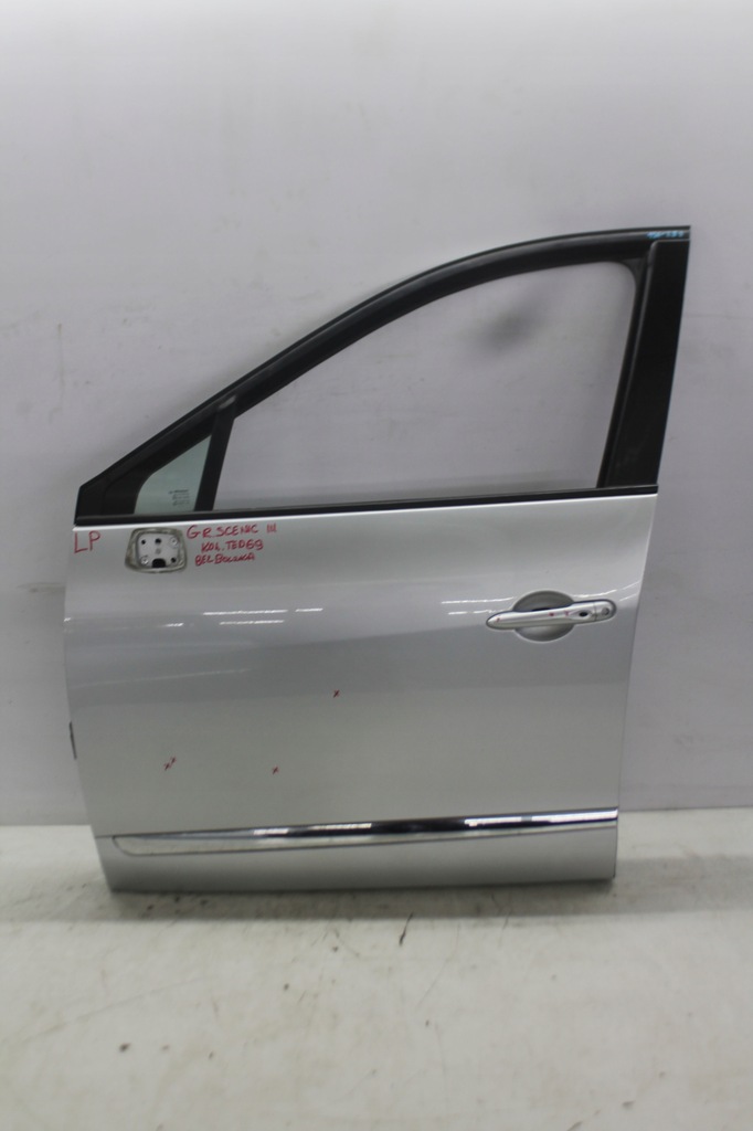 фото №1, Дверь левый перед передние renault grand scenic iii lift kol. ted69 13-16