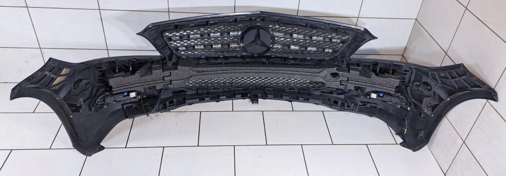 фото №8, Mercedes cls w218 c218 x218 lak 197 бампер перед kompletny sprysk amg $