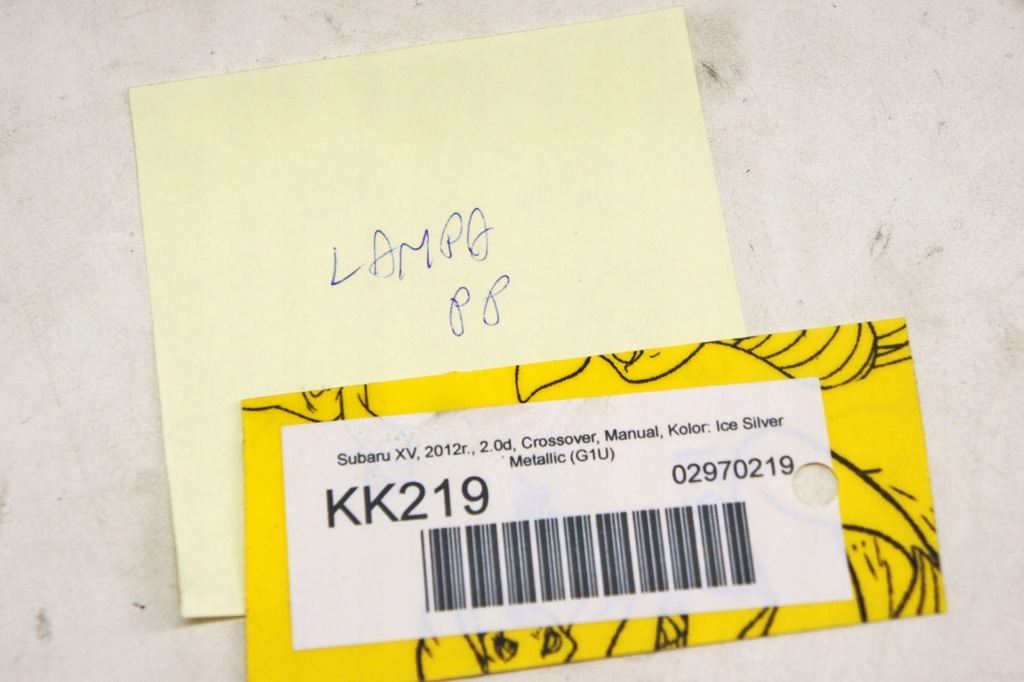 фото №7, Kk219 subaru xv i лампа фара правый перед