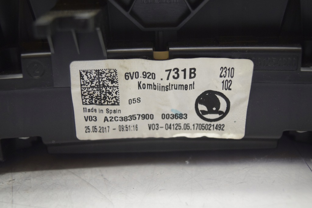 фото №6, Skoda fabia iii 1.4 tdi набор стартовый иммобилайзер бортовой компьютер замок зажигания