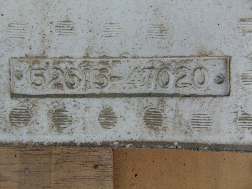 фото №13, Абсорбер бампера задня toyota prius ii 2003- 52615-47020