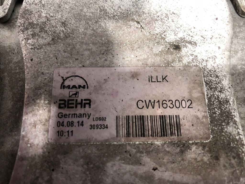 Інтеркулер man tgx i cw163002 18. 441km в Україні