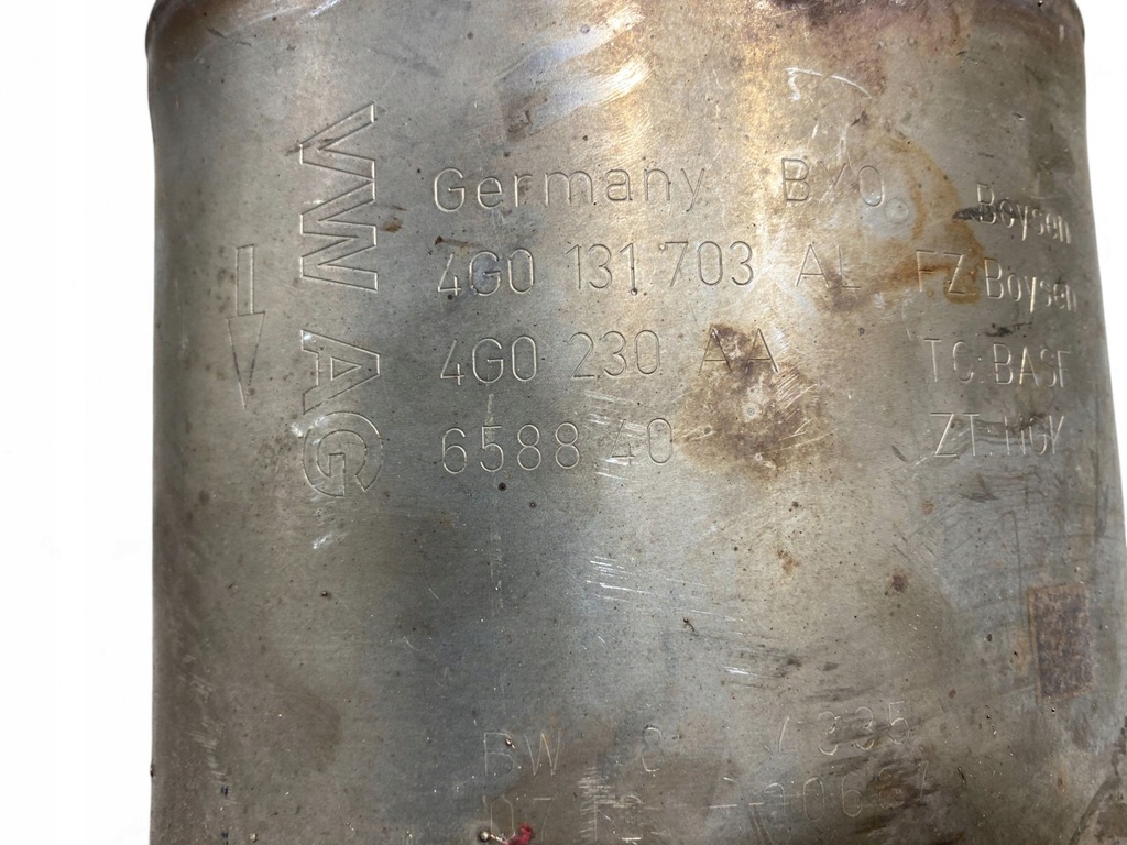 фото №8, Audi q7 4m 2017 дизель фільтр часток твердих каталізатор / fap / dpf