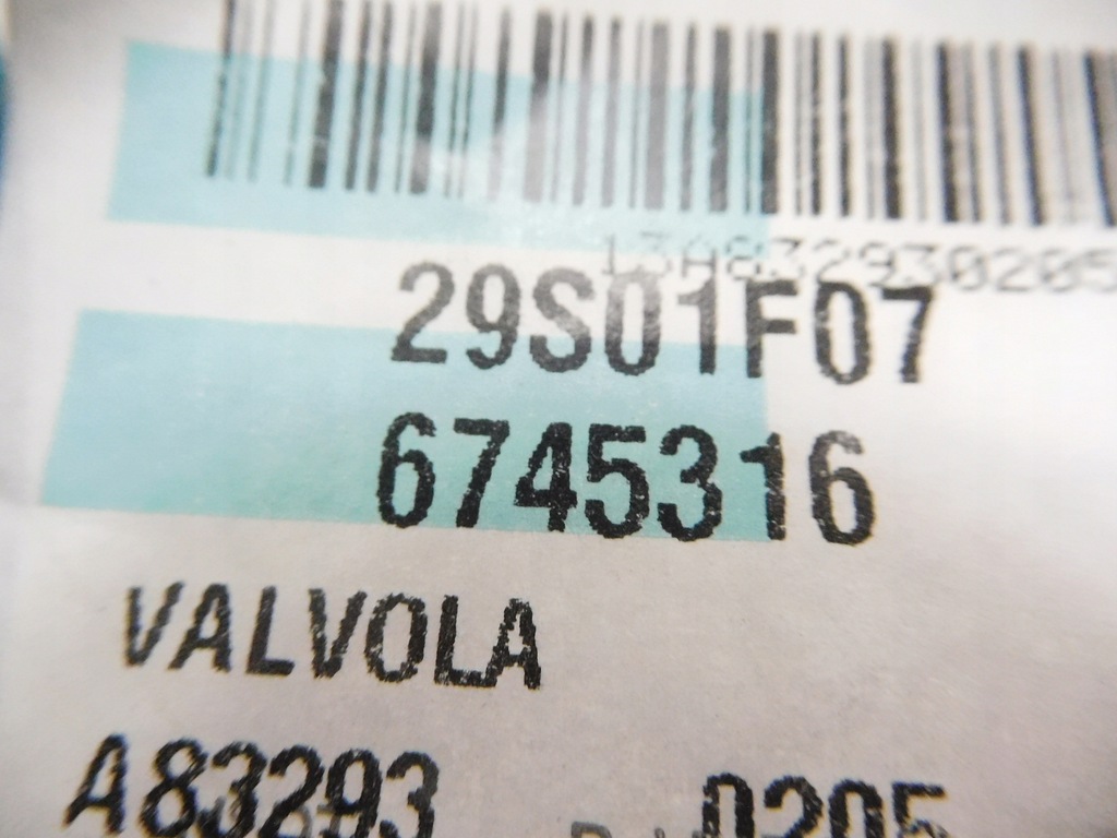 фото №6, Клапан розпилювача задня ford transit 06-13 оригінальний номер 6745316