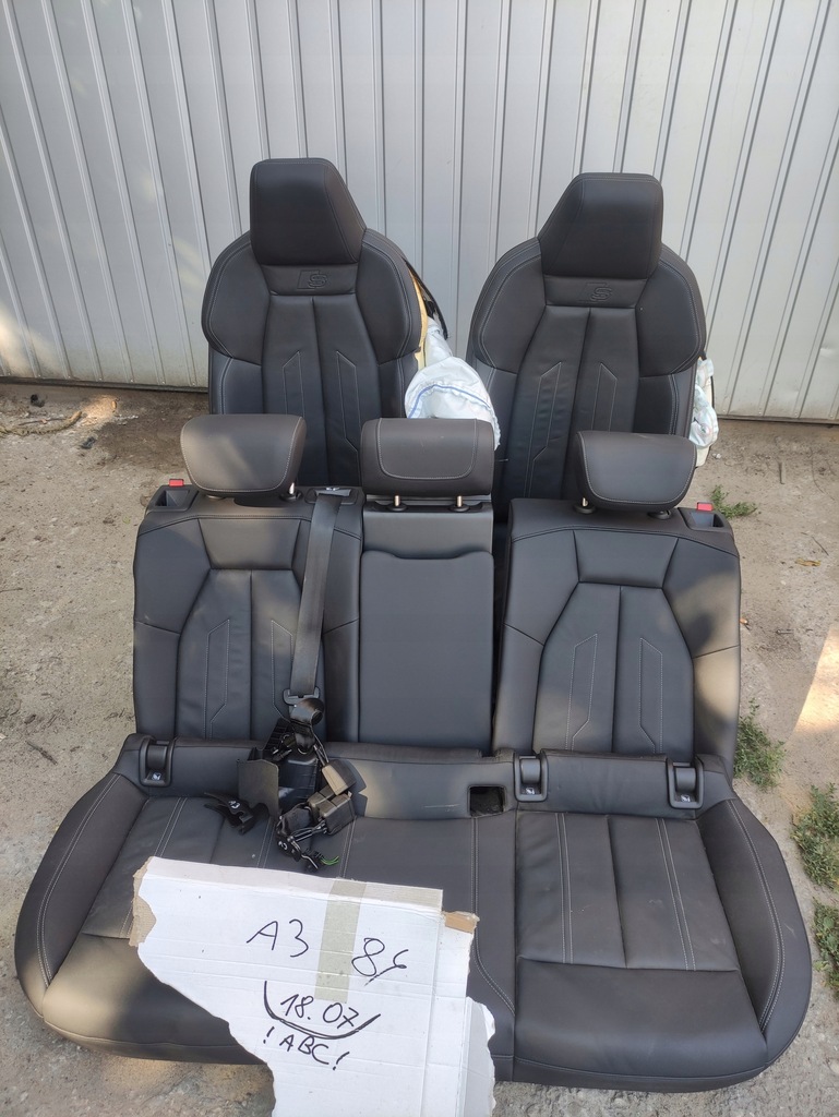 фото №1, Audi a3 8y сиденья заднее сиденье hb s-line sportback 2020-