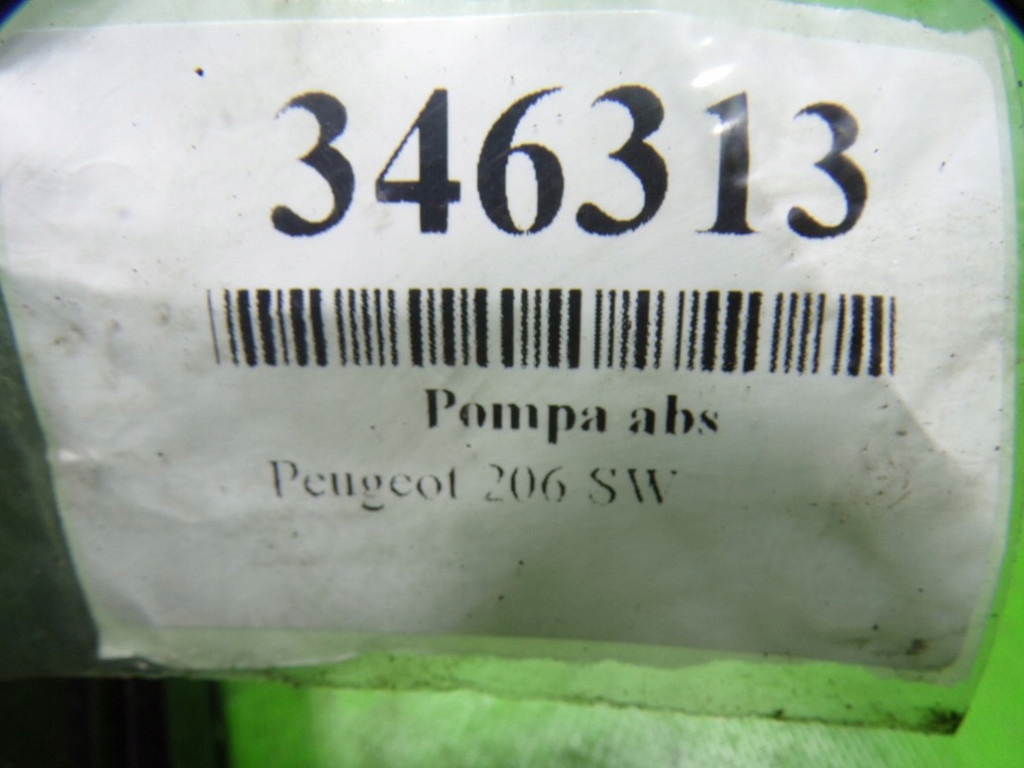 фото №9, Peugeot 206 sw 1.6 hdi насос abs тормозная 10096011503 9655960880