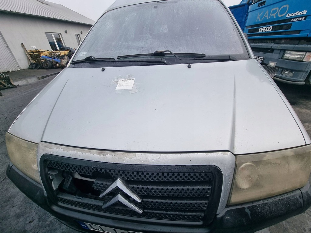 фото №1, Капот 2004 citroen jumpy i срібляста