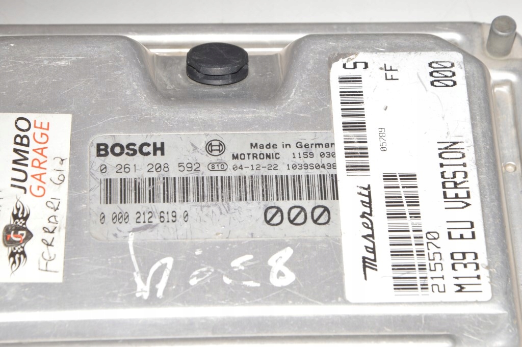 фото №8, Maserati quattroporte m139 блок управления бортовой компьютер