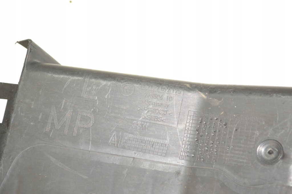 Канал повітря лівий перед bmw e60 e61 lci m набір 7897175 Недорого