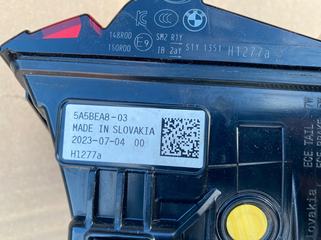 фото №9, Bmw x7 g07 lci лампа правая задняя 5a5bea8-03 оригинал 5a5bea8 оригинал