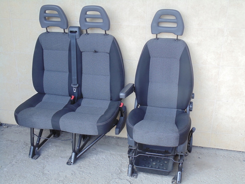 фото №10, Сиденья заднее сиденье fiat ducato 2019 rok bez водителя