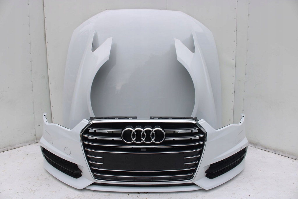 Audi a6 fl рестайлінг  перед капот крила бампер ремінь передній фари підсилювач Київ