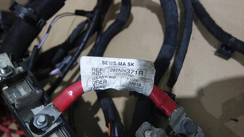 фото №8, Жгут электропроводка отсек двигателя nissan townstar kangoo 1.3 tce 2021r.