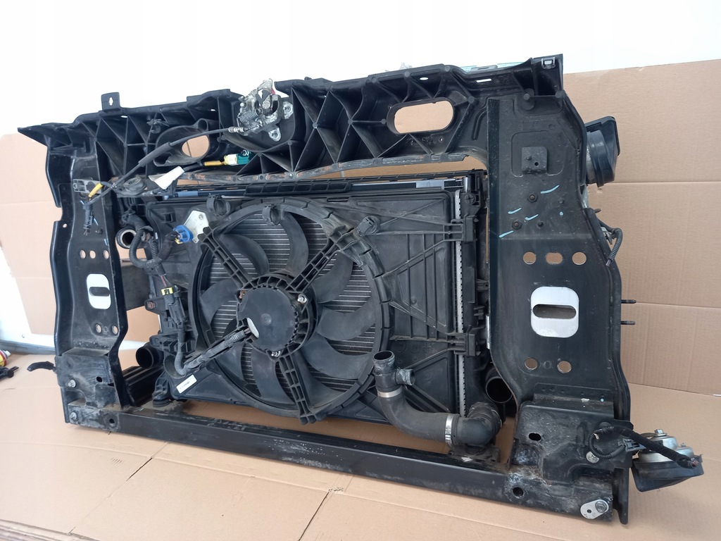 фото №6, Pas передний балка бампера комплект радиатор fiat 500l 1.3 1.6 multijet 1.4t