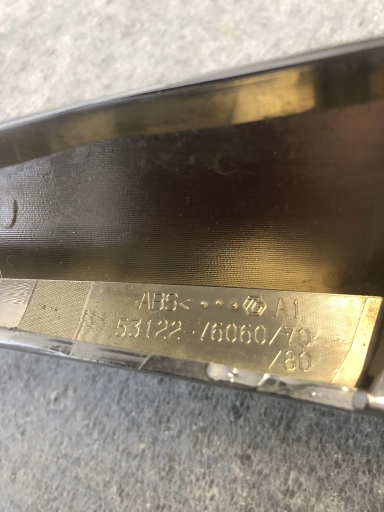 фото №5, Хром молдинг бампера lexus ux nr.0