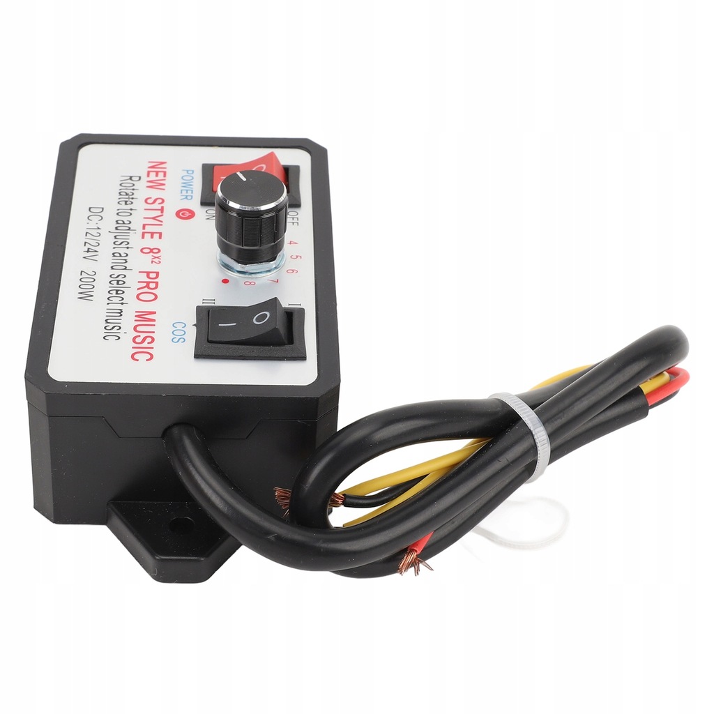 фото №13, Контролер сигнал 16 efektów dźwiękowych регульований dc 12v 24v dual сигнал k