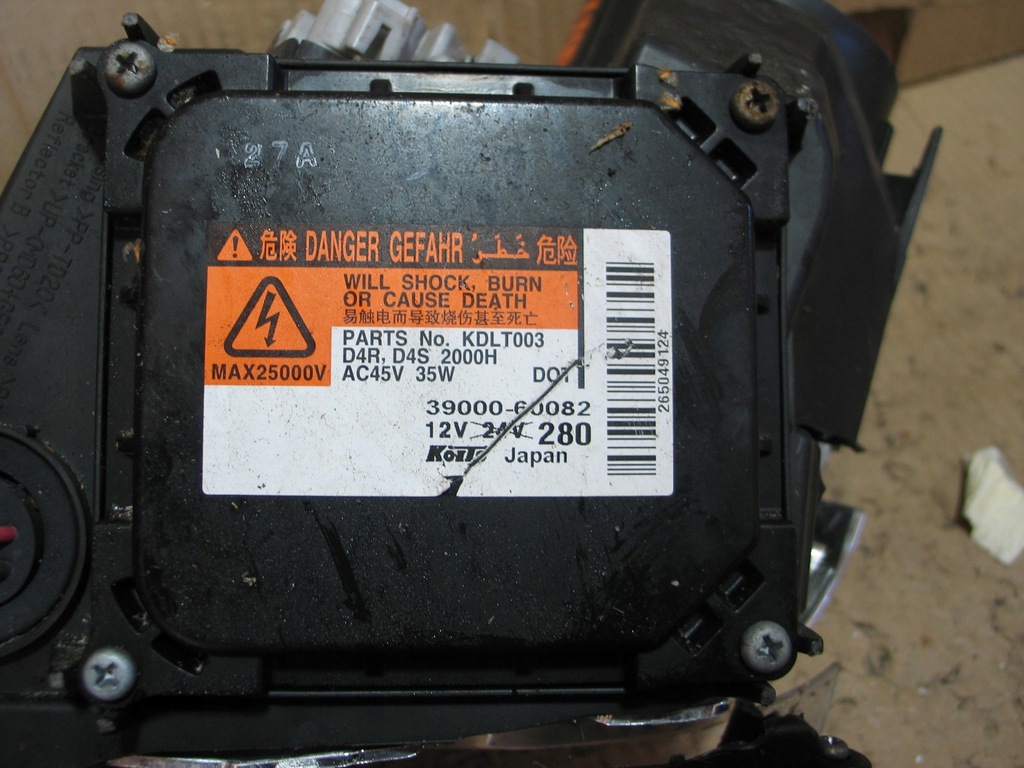 фото №13, Лампа ксенон преобразователь subaru brz toyota gt86