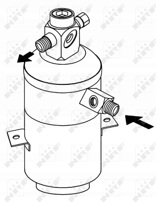 фото №11, Nrf осушувач кондиціонера mercedes sl r129 2.8-7.3 03.89-12.01