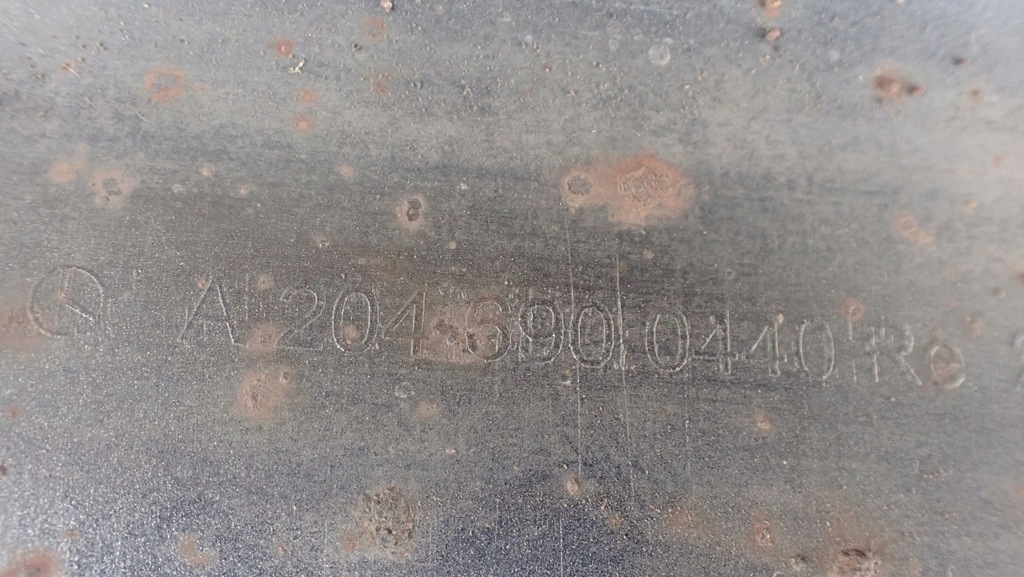 фото №14, Накладка молдинг поріг права mercedes c w204 c792