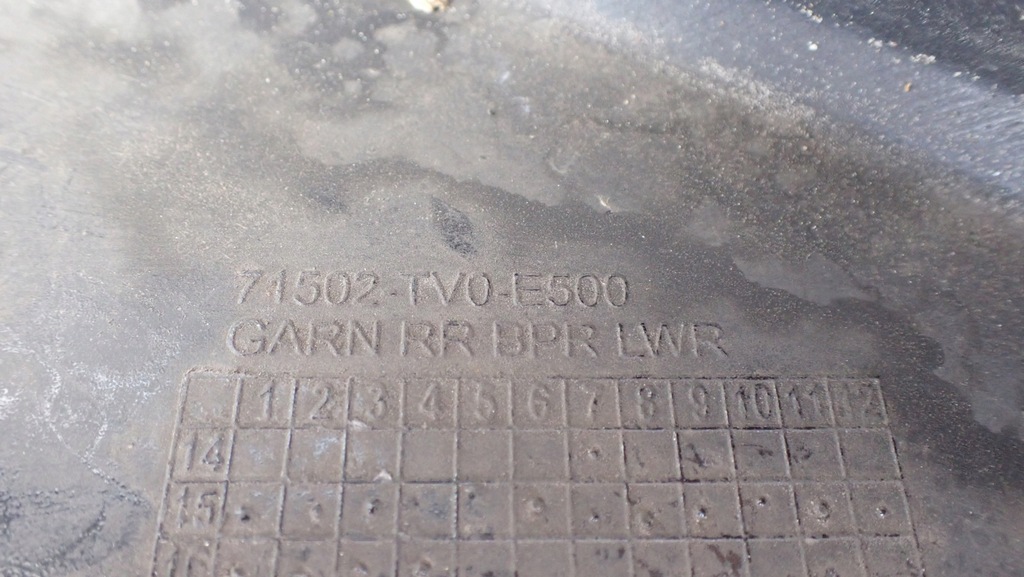 фото №15, Бампер задняя задний honda civic ix 71502-tv0-e500