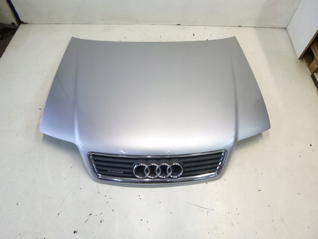 фото №7, Капот audi a6 c5 allroad avant ly7w 01r. решітка радіатора quattro