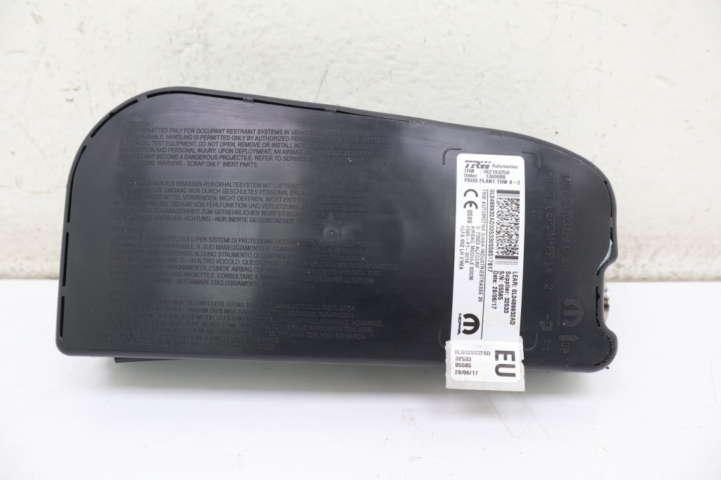 фото №1, Alfa romeo giulia подушка безпеки сидіння лівий 34203229