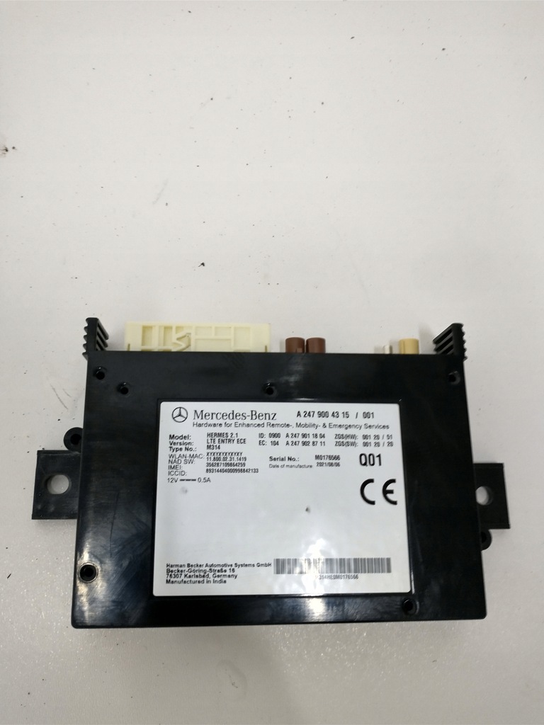 фото №1, Mercedes sprinter w907 w910 модуль блок управления