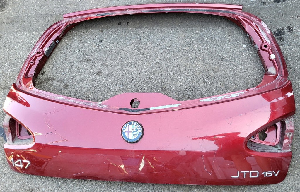 фото №1, Кришка багажника задня багажника alfa romeo 147 оригінальний номер