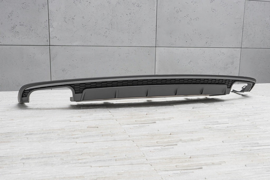 фото №10, Audi a6 c7 4g 2015-2018 po faceliftingu диффузор бампера tylnegostyl slim