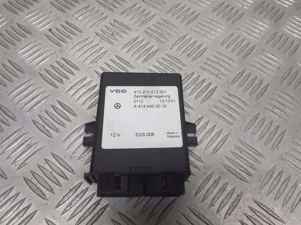 фото №1, Модуль замка центрального mercedes vaneo w414